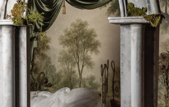 Огромное пространство с фотозонами