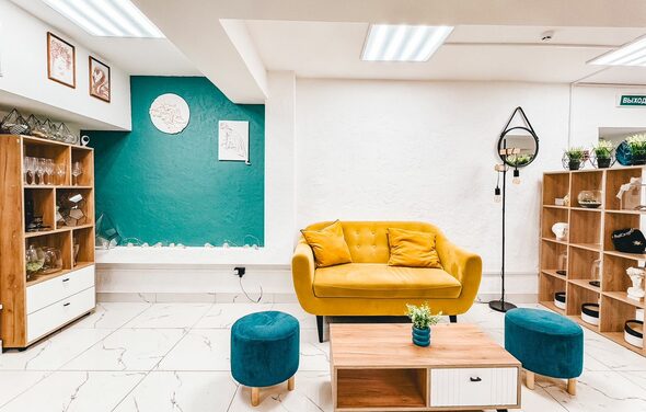 Светлое пространство в центре