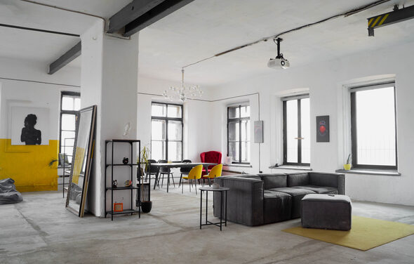 Светлое лофт-пространство в историческом здании