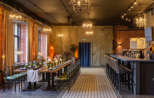 Гастро-лофт Рецепторы. Атмосферный банкетный зал