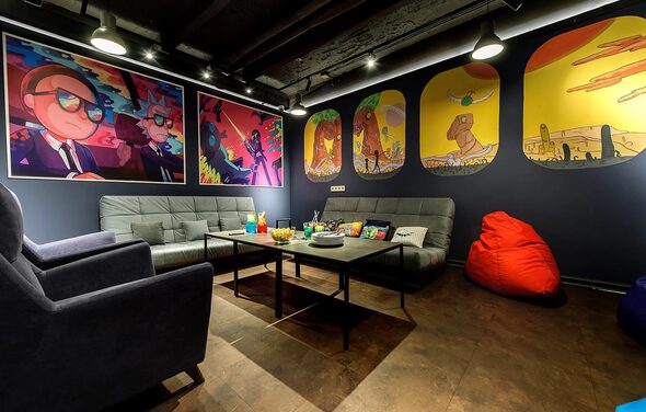 Лофт-зал по мотивам мультсериала