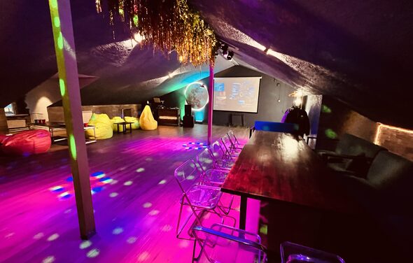 Просторная мансарда для вечеринок