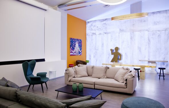 A loft in Milan, perfect for food-centric events