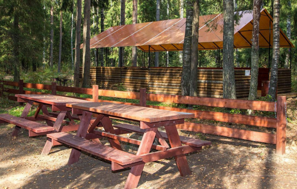 Беседка для корпоратива на 25 человек