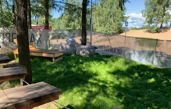 Беседка в стиле ЛОФТ для шашлыка и отдыха