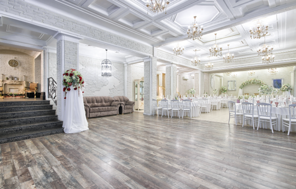 Le Glamour. Роскошный светлый банкетный зал