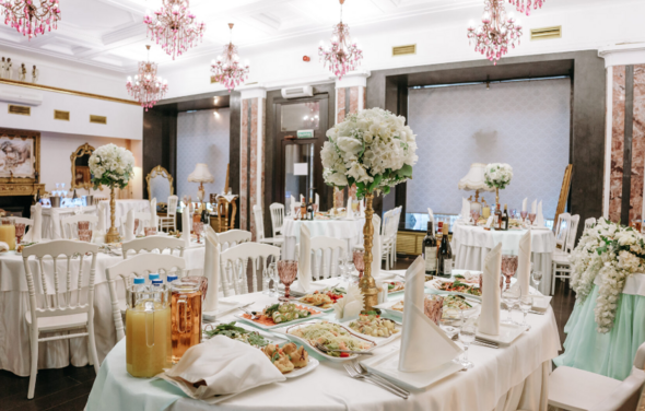 Le Glamour. Банкетный зал в стиле ампир