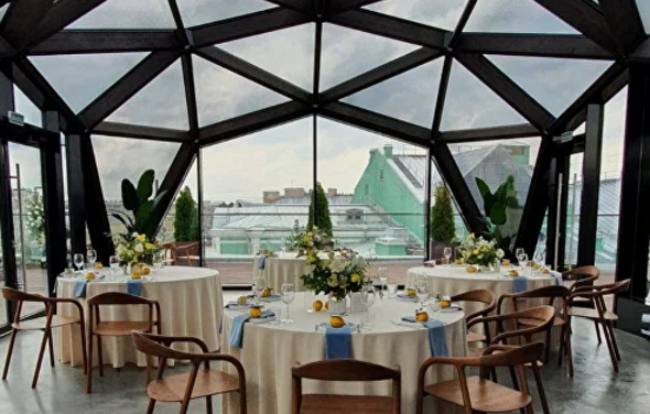 Ближе к небу. Шатер для банкета