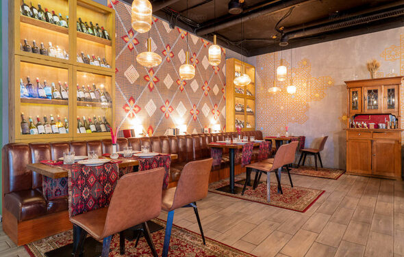 Яркий банкетный зал