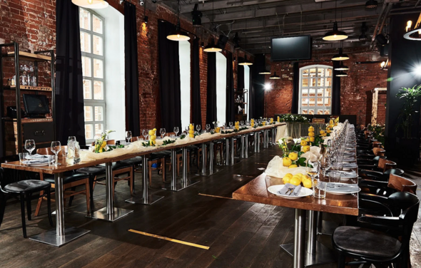 BOLSHEVIK LOFT. Банкетный зал в стиле лофт 
