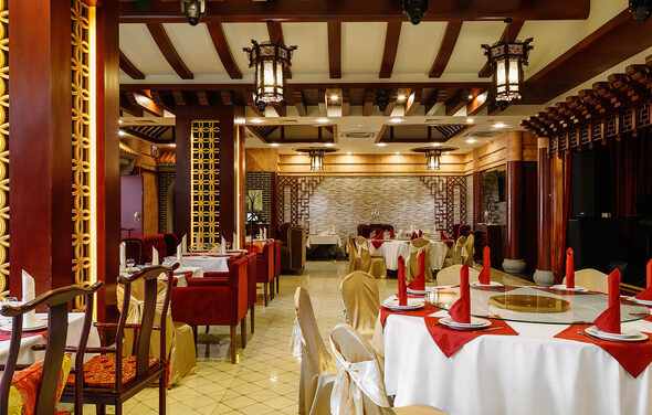 Воробьёвы Горы. Банкетный зал со сценой