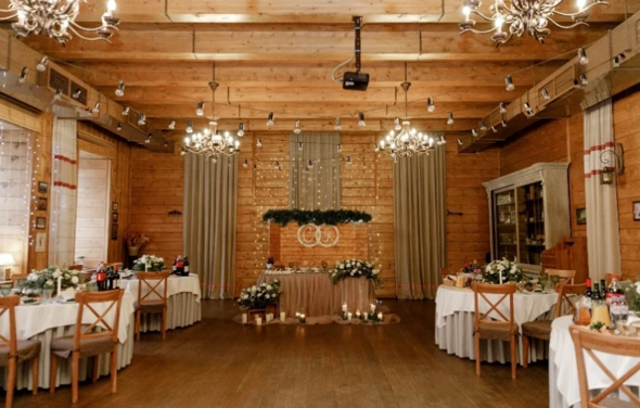 Лапландия. Банкетный зал в скандинавском стиле