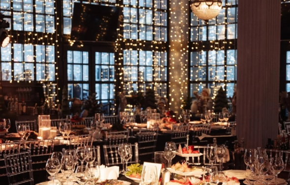 Шале Березка. Банкетный зал в загородном ресторане