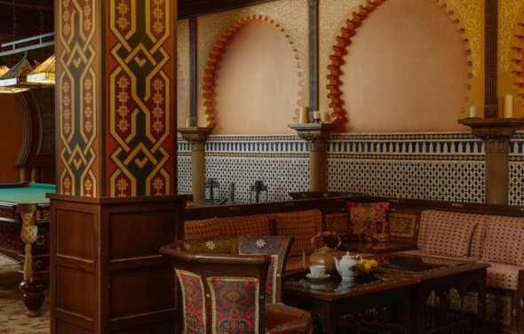 Tazik Club. Банкетный зал в банном комплексе