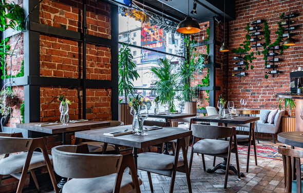 Просторный лофт с панорамным видом