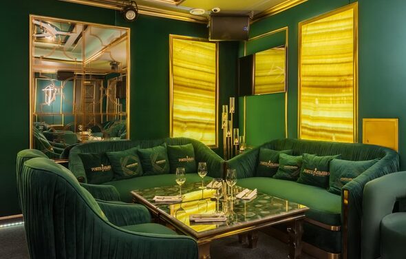 Zafferano Loft. Изумрудный банкетный зал