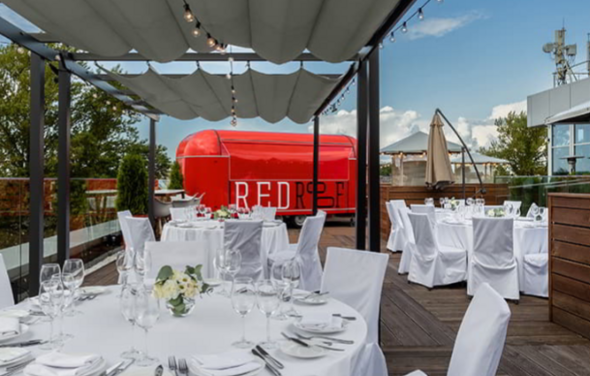 Red Stars. Банкетная площадка на крыше