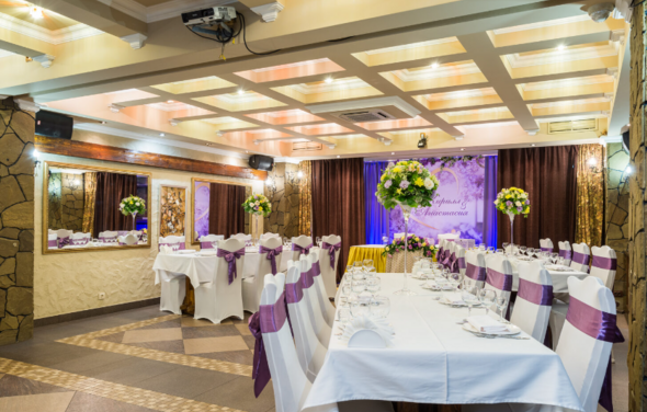 Club Le Chateau. Парадный банкетный зал