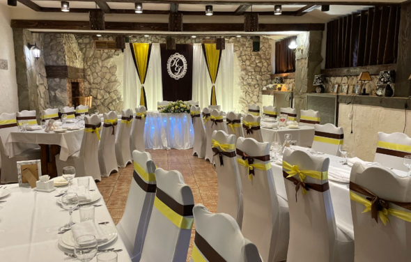 Club Le Chateau. Светлый банкетный зал