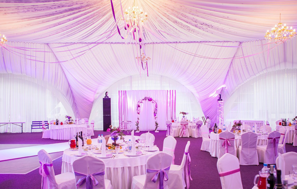 Империя Холл. Банкетный зал в шатре