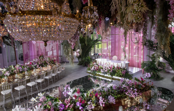 Вилла Ротонда. Роскошный банкетный зал в загородном отеле