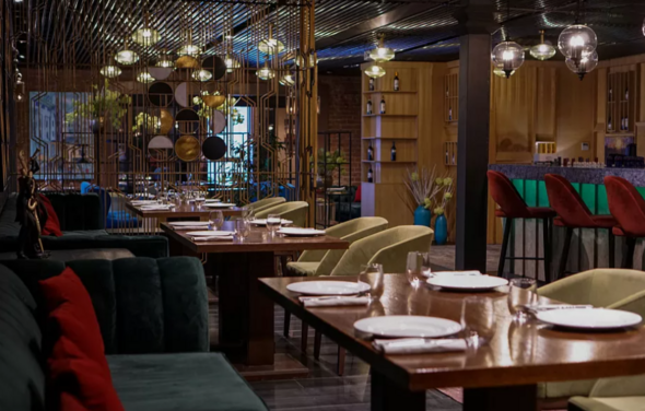 Амбассадори. Банкетный зал в ресторане