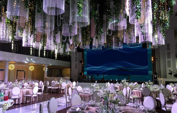 Московский городской Гольф Клуб. Большой банкетный зал