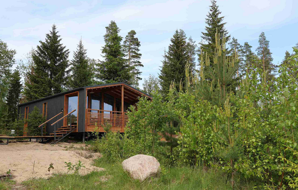 Стеклянный Ручей. Банкетный зал в шатре