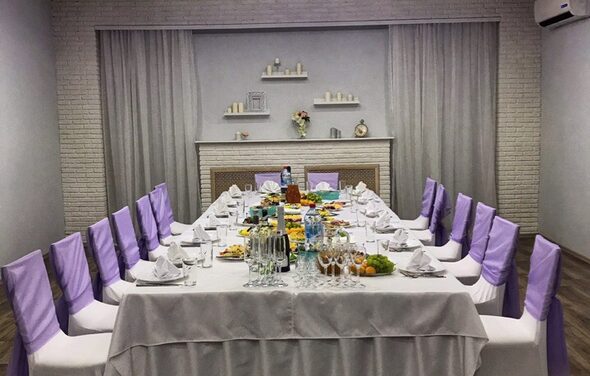 il Paradiso. Светлый банкетный зал в ресторане