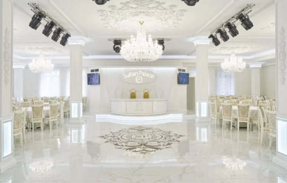 Султан Палас. Светлый банкетный зал