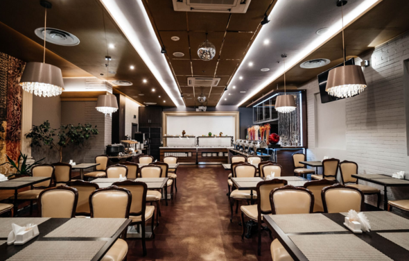 Bon Voyage. Банкетный зал в ресторане