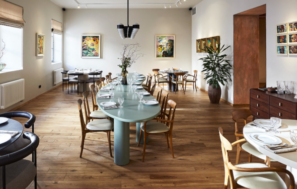 Bagebi. Банкетный зал с современным дизайном 