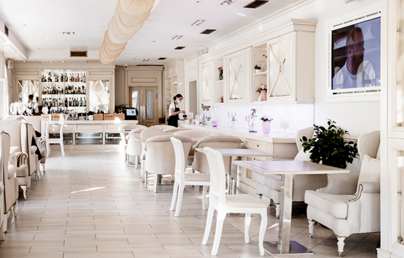 Банкетный зал в ресторане "Белый"