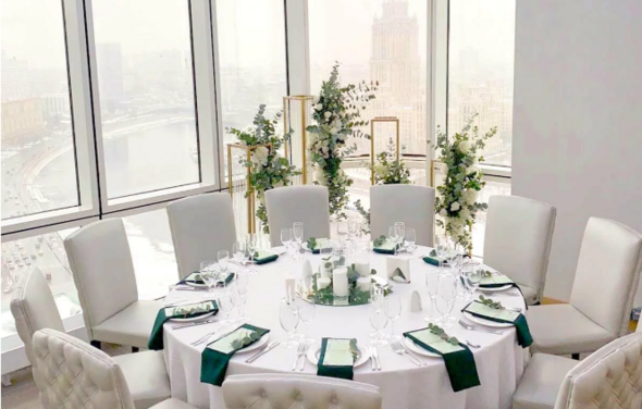 Private Lounge. Уютный банкетный зал с панорамным видом