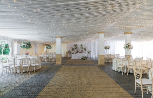 Villa Arcobaleno. Панорамная веранда для банкетов