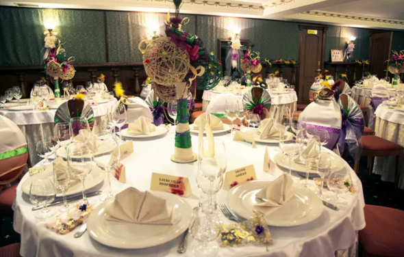 Банкетный зал в Санатории Левиталь