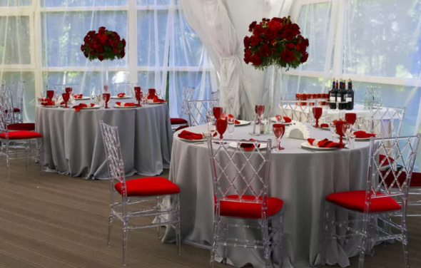 Белоснежный шатер в Санатории Левиталь