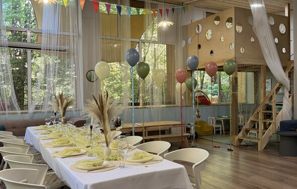 Просторный лофт для семейных мероприятий