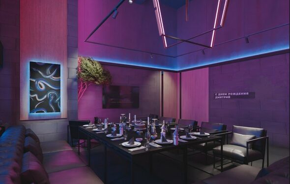 Лофт в индустриальном стиле с верандой на крыше