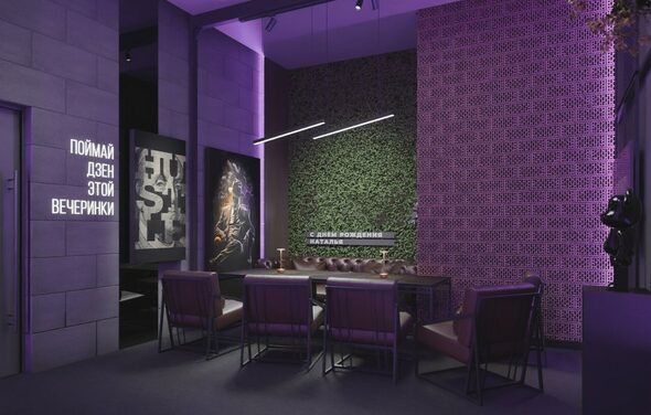 Лофт с атмосферой таинственности и стиля с верандой на крыше