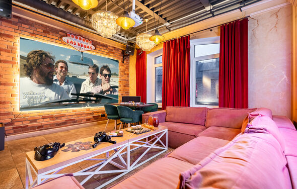 Лофт-зал в стиле Лас-Вегас