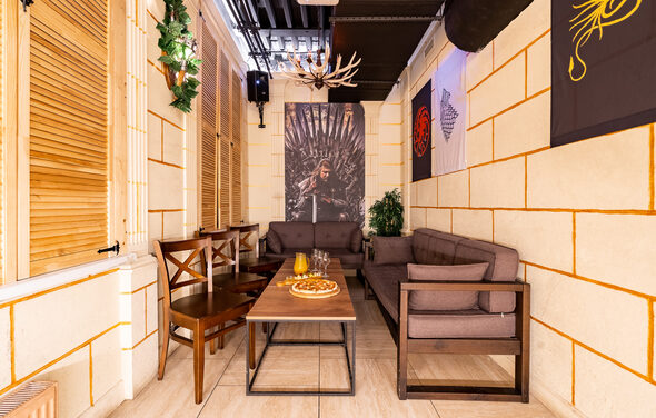 Лофт-зал в стиле известного сериала