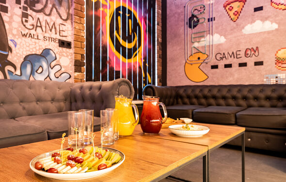 Лофт-зал в стиле "Стрит-арт" 