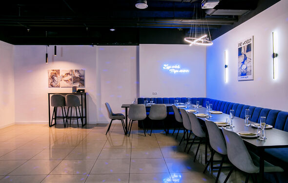 Светлый современный лофт