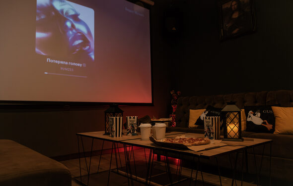 Комфортный лофт с проектором