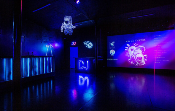 Лофт с космическим дизайном