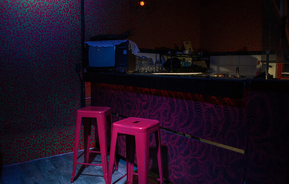 Лофт в стилистике видео-салона