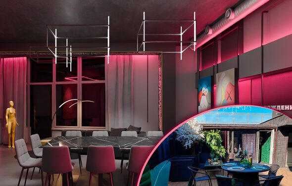 ИглуЛофт. Love is. Лофт с футуристичным интерьером