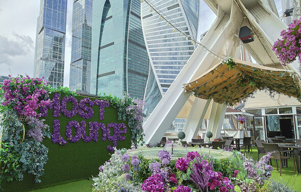 Веранда с видом на Москва-Сити 