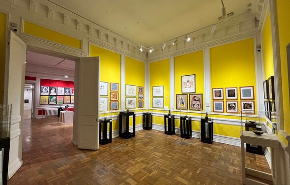 Галерея в княжеской усадьбе под мероприятие